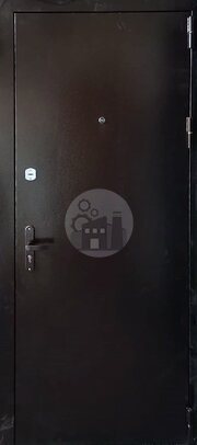 металлическая дверь с терморазрывом (снаружи — порошковое покрытие, внутри — ламинат)-ДВ-1147