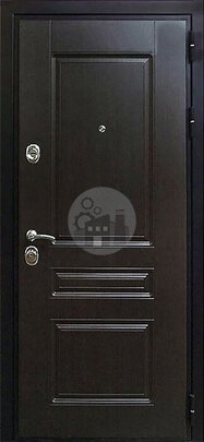 Дверь в квартиру, отделка МДФ с двух сторон, два замка-ДВ-811